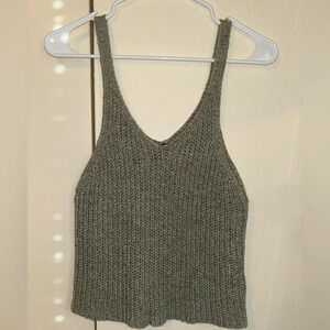 Gorgeous knitted green top